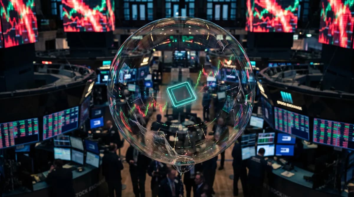 A Bolha da IA Vai Estourar? O Alerta do Bilionário da Citadel, o Pior Dia da Nasdaq Desde Junho e o Que Muda Para Você