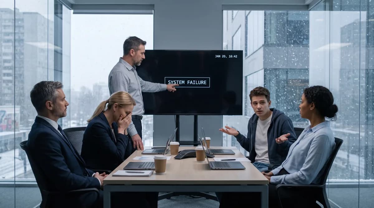 Cérebro humano com engrenagens e circuitos digitais, simbolizando a interação entre pensamento crítico e inteligência artificial na tomada de decisões.