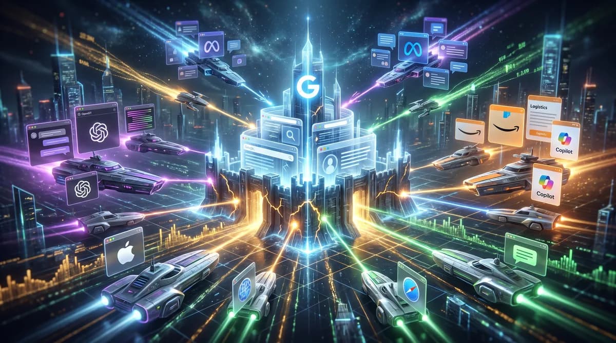 Quem Quer o Império do Google: ChatGPT Ads, Amazon, Microsoft, Apple e a Guerra Pela Busca e Pela Publicidade