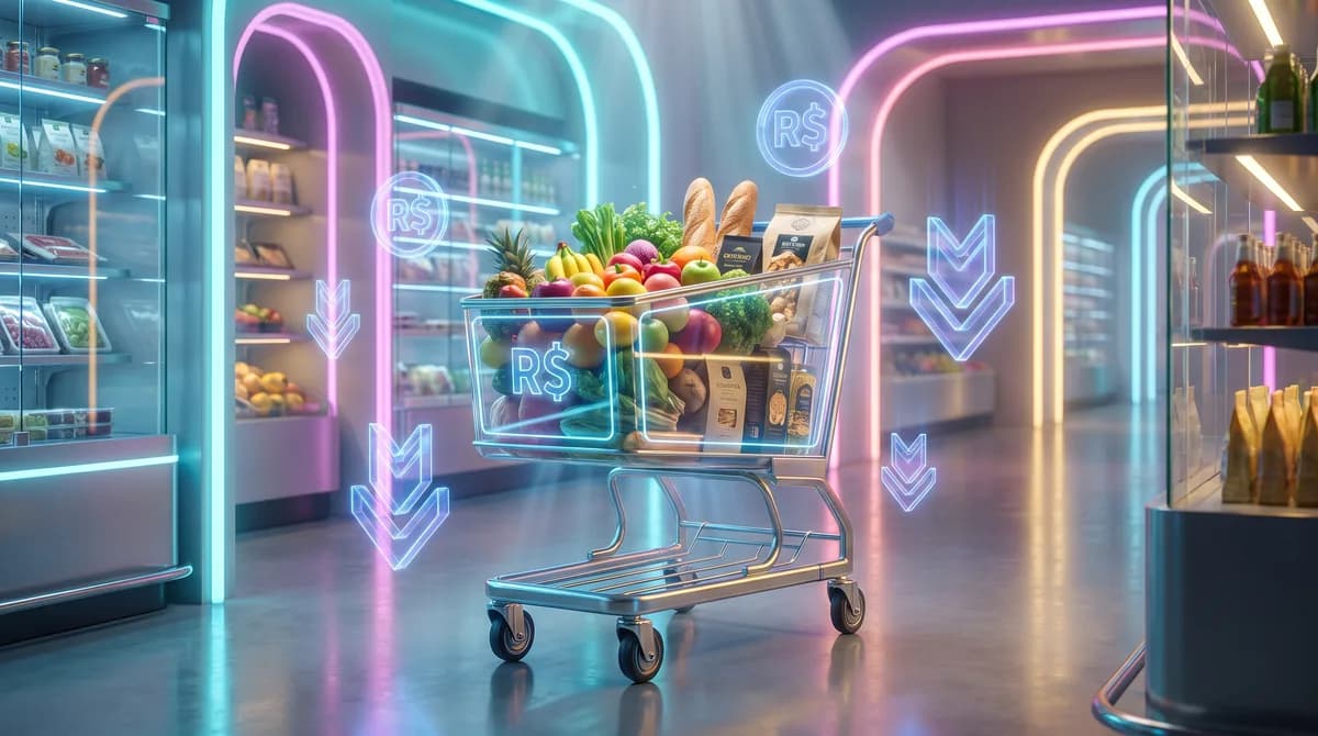 Quanto Sua Família Gasta de Supermercado por Mês (e Como Cortar 20% Sem Passar Aperto)